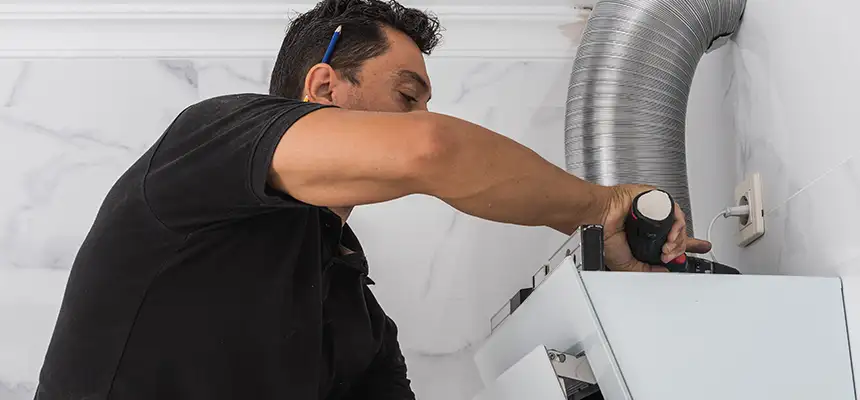 Precision In-wall Dryer Vent Cleaning & Rerouting Corrections in Buena Park, CA