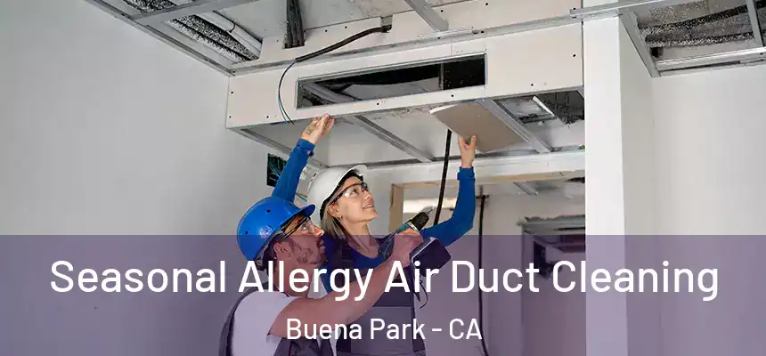 Seasonal Allergy Air Duct Cleaning Buena Park - CA
